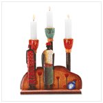 AFRICAN CANDLE HOLDER