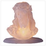 FROSTED JESUS NIGHT LIGHT