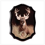 WHITE TAIL BUCK DEER CLOCK