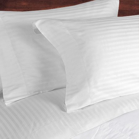 NILE VALLEY 100%EGYPTIAN COTTON 800 TC BED SHEETS-FULL STRIPED