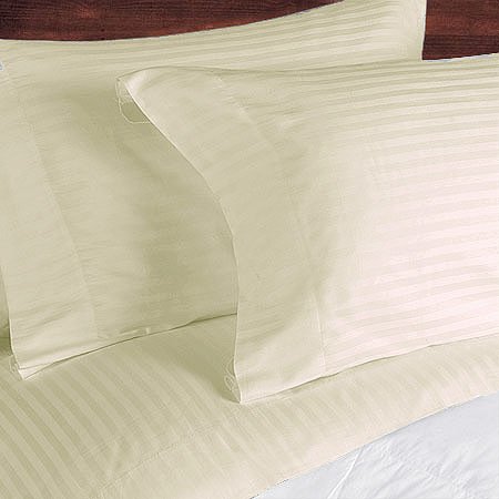 NILE VALLEY 100%EGYPTIAN COTTON 800 TC BED SHEETS-TWIN STRIPED