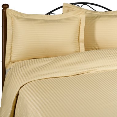NILE VALLEY 800TC100%EGYPTIAN COTTON DUVET COVER QUEEN STRIPED