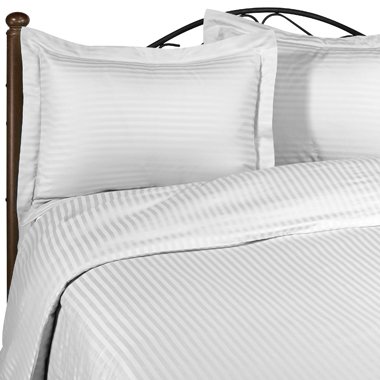 NILE VALLEY 800TC100%EGYPTIAN COTTON DUVET COVER CALFORNIA KING STRIPED