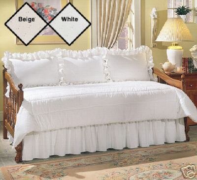 NILE VALLEY 5PICES~100%EGYPTIAN COTTON DAYBED OUTFIT