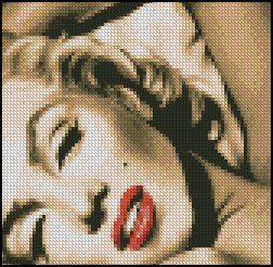 Marilyn Monroe Cross Stitch Pattern - eCRATER UK - online