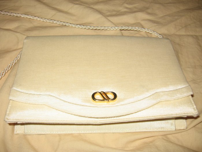 Sweet Cream Saks Fifth Avenue Purse