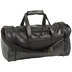 Embassy 20" Hand-Sewn Pebble Grain Genuine Leather Tote Bag Item: LUPGLTB3