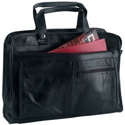 Maxam Brand Italian Mosaic Design Genuine Leather Briefcase Item: BCLBC