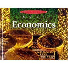 Holt Economics Teacher Edition Book