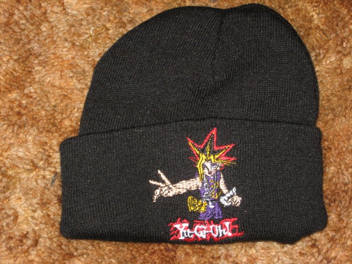 Yu-Gi-Oh Boys Winter Knit Beanie Hat Preschool Size