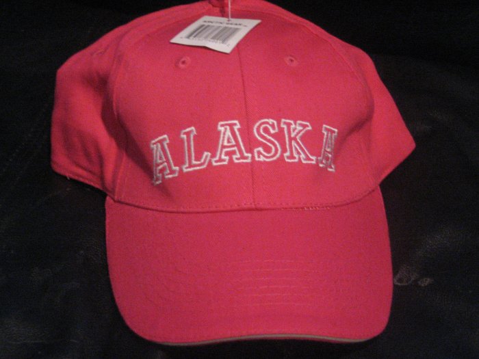 Hot Pink Alaska Ladies Alaskan Baseball Hat Cap