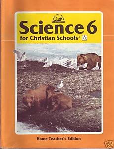 Science 6 for Christian Schools BJU Home Teacher Edition Bob Jones Book