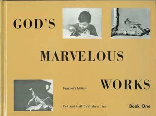 Rod and Staff God's Marvelous Works Book 1 Science Grade 5 TE