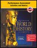 Glencoe World History Performance Assessment Activities and Rubrics