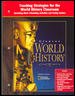 Glencoe World History Teaching Strategies for the World History Classroom Book