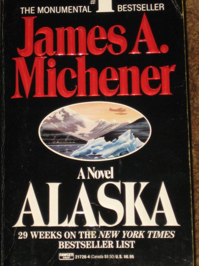 Alaska A Novel James A. Michener PB Book