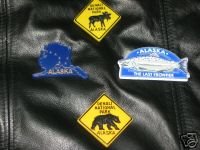4 Alaska Magnets Denali Moose Bear Salmon Alaskan