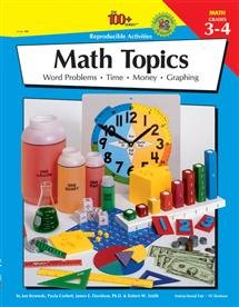 Math Topics Gr 3-4 100 Reproducible Activities IF8746