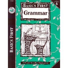 Basics First Grammar Frank Schaffer FS-30045 Book Gr 6