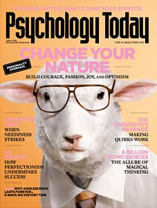 Psychology Today Magazine April 2008 Back Issue