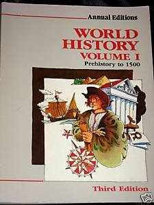 Annual Editions World History V.1 Prehistory-1500 3rd Ed