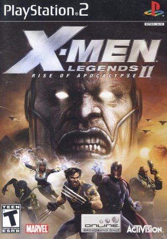 X-Men Legends II: Rise of Apocalypse (PlayStation 2, PS2)