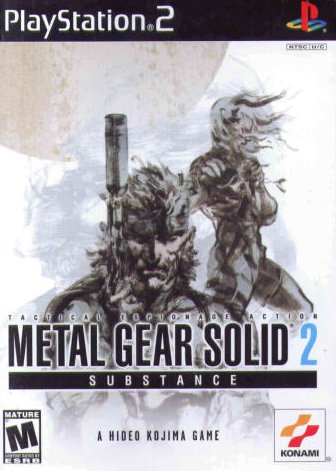 Metal Gear Solid 2: Substance (PlayStation 2, PS2)