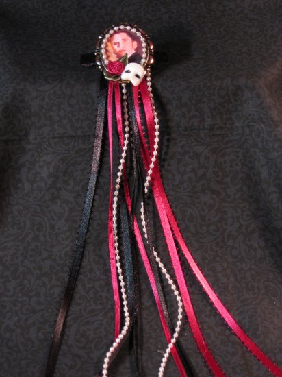 PHANTOM OF THE OPERA Gerard Butler Victorian Hair Clip