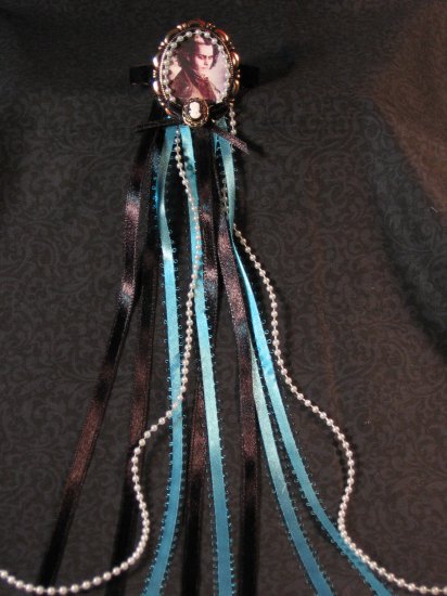 SWEENEY TODD Johnny Depp Victorian Hair Clip GOTH