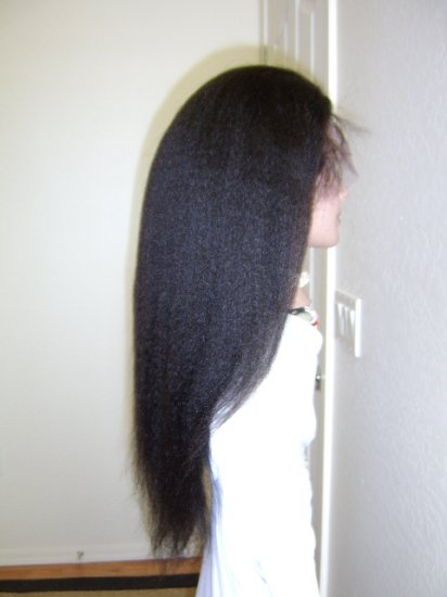 18" Kinky Straight, #1 / Jet Black
