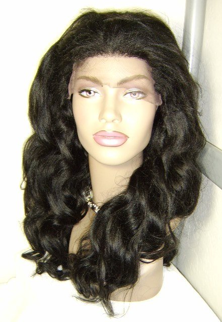 20" #1B/2, Yaki SYNTHETIC, Body Wave,