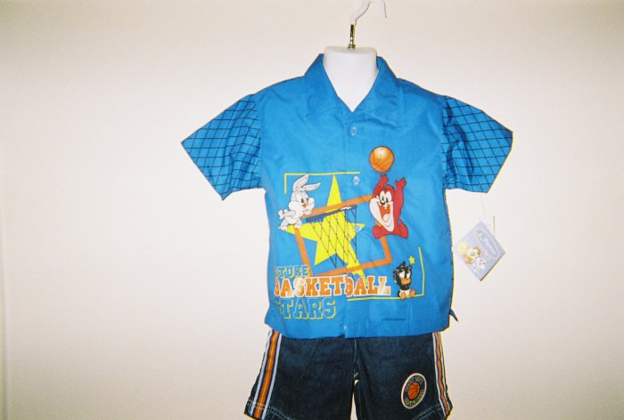 Toddler Boys Looney Tunes 2pc Short Set Size 2T