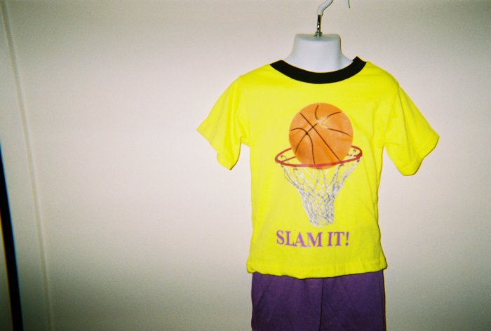 Boys Basketball 2pc Short Set Size 7