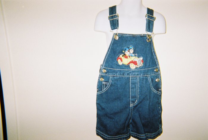 UNISEX Girls and Boys Jean Denim Overalls size 4T