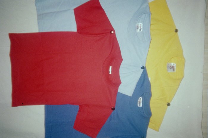 UNISEX Girls and Boys Baby Blue T-Shirts size XSmall