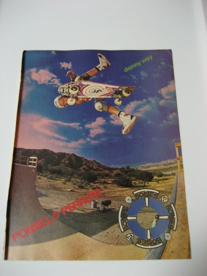 Original Powel Peralta Advertisement Rare Vintage Danny Way