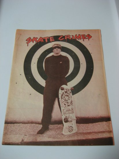 Original Santa Cruz SkateBoard Advertisement Rare Vintage Rob Roskopp