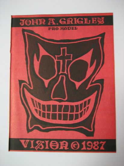 Original Vision SkateBoard Advertisement Rare Vintage John A. Grigley
