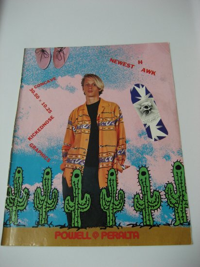 Original Powell Peralta Advertisement Rare Vintage Tony Hawk