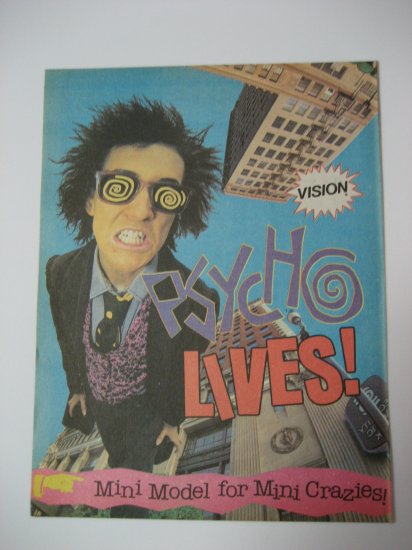 Original Vision SkateBoard Advertisement Rare Vintage