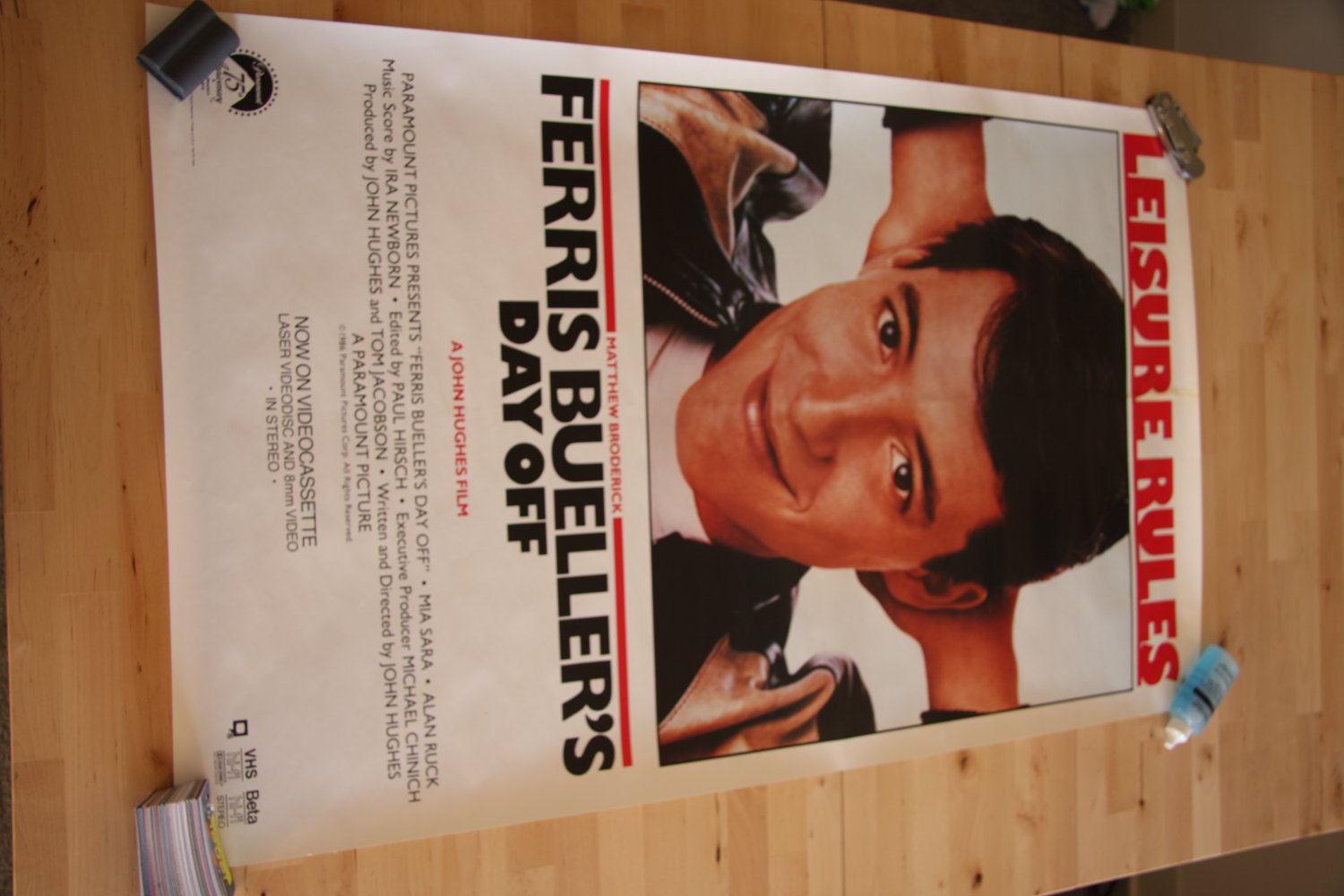 Ferris Bueller's Day Off Poster Original