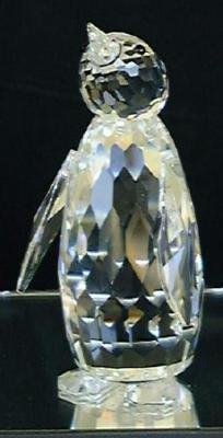 Swarovski Austrian Crystal Figurine Penguin 3 3/8" high