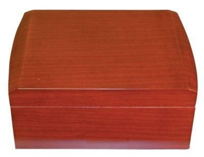 40 Cigars Cherry HUMIDOR 11.25 x9.25 x 4.5"