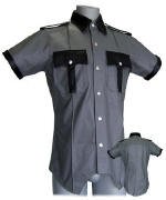 Gray/Black Highway Patrol Shirt SIZE Medium