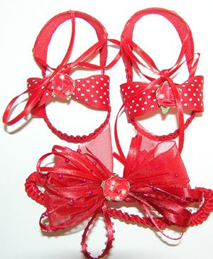 Baby Sandals-RED NEW