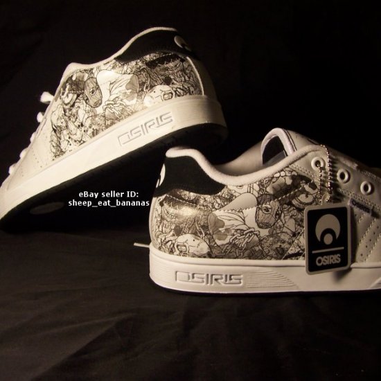 new OSIRIS Troma Zach Johnson skater shoes - US men 9