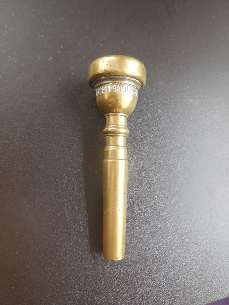 Vincent Bach 7c Brass Trumpet mouthpiece
