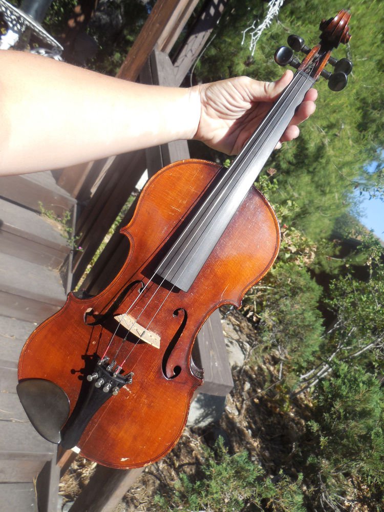 1916 Heinrich Th. Heberlein Jr. Markneukirchen 4/4 Violin