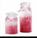 Q-12233549 Rose Pillar Candles