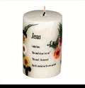 Q-12230450 Christian Pillar Candle